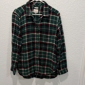 American Eagle plaid button down